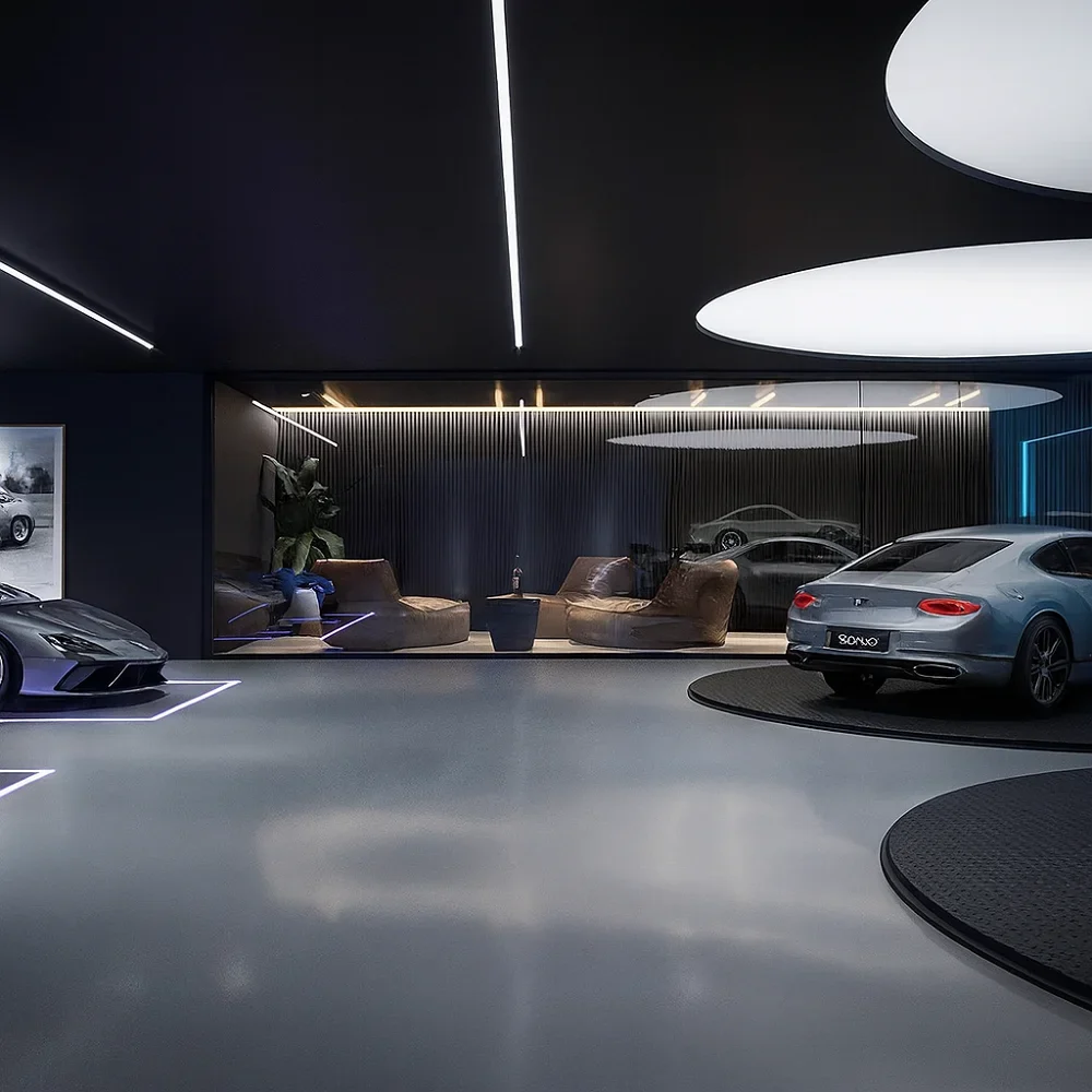 Commercial Epoxy Garage Flooring